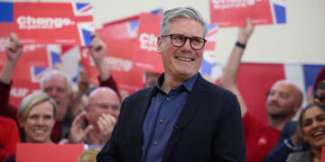 British opposition Labour Party leader Keir Starmer attends a Labour general election campaign event, in Redditch, Britain July 3, 2024. REUTERS/Phil Nobl