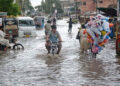 file photo of monsoon rain in Karachi
