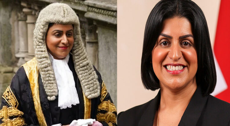 Shabana Mahmood, the United Kingdom's new Lord Chancellor (Image: X/@MoJGovUK/Wikipedia)