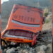 The bus was carrying pilgrims from Iran to Punajb. August 25, 2024. (Image: The News)