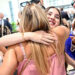 Students and loved ones celebrating the results at GEMS FirstPoint School – The Villa, Dubai on Thursday Image Credit: Supplied
