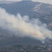 Smoke rises from Kfar Kila, amid cross-border hostilities between Hezbollah and Israeli forces, as pictured from Marjayoun, Lebanon, near the border with Israel, on August 3, 2024. (REUTERS)
