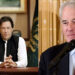 Imran Khan and Charles Glass (File Photo)