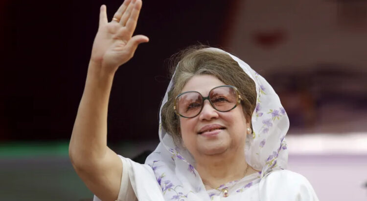 Bangladesh Nationalist Party (BNP) chairperson and former Prime Minister Khaleda Zia [File: Andrew Biraj/Reuters]