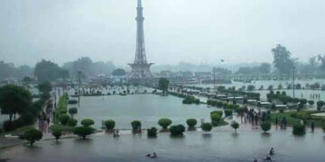 Torrential rains in Lahore broke a record of at least 44 years on Thursday as the city witnessed a maximum rainfall of 337 millimetres within a day