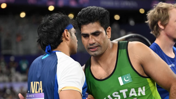 Neeraj Chopra Arshad Nadeem