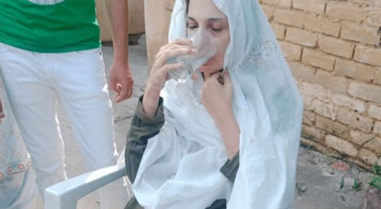 Police say the woman is not a foreigner but a Pakistani national, while her husband is a Belgian citizen.