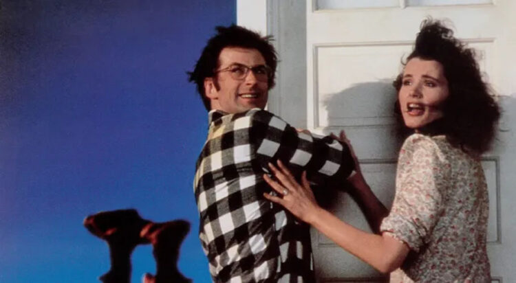 From left: Alec Baldwin, Geena Davis in 'Beetlejuice' (1988): Image by Deadline