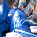 The two-and-a-half-hour surgery, led by Saudi cardiac surgeon Dr. Feras Khaliel at the Kingdom’s King Faisal Specialist Hospital and Research Center (KFSHRC), was carried out on a 16-year-old suffering from stage four heart failure. (Saudi Press Agency)