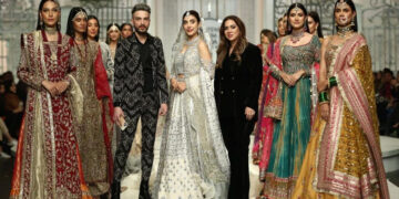 File/ Reema Ahsan Pantene Hum Bridal Couture Week 2022 Collection (Image: bargello.com)