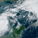 A satellite image from October 6, 2024, shows Tropical Storm Milton intensifying in the Gulf of Mexico and on track to become a hurricane before its expected landfall in Florida [Handout/CIRA/NOAA via Reuters]