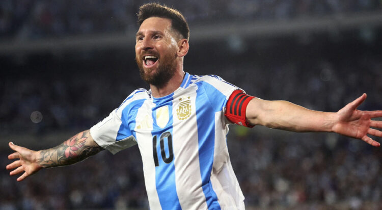 Lionel Messi had a night to remember in Buenos Aires in front of roughly 85,000 adoring fans. (Reuters/Matias Baglietto)