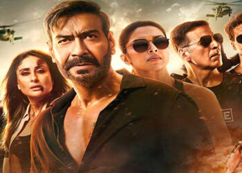 India's cop franchise returns with Singham Again, hitting theatres on November 1st. (Image: bollywoodhungama.com)