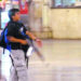 Ajmal Kasab during Mumbai terror attacks. (File photo)