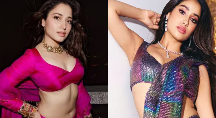 Janhvi Kapoor and Tamannaah (Image: Zee News)