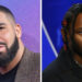 This combo of images from AFP shows Canadian rapper Drake (left), who has taken his feud with rival Kendrick Lamar (right). — AFP