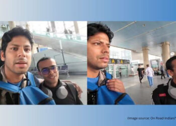 Indian vlogger receives help from Pakistani student in Iran (Image source: On Road Indian/YouTube)