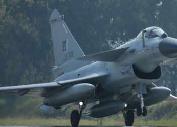 A J-10C of the Pakistan air force (PAF)