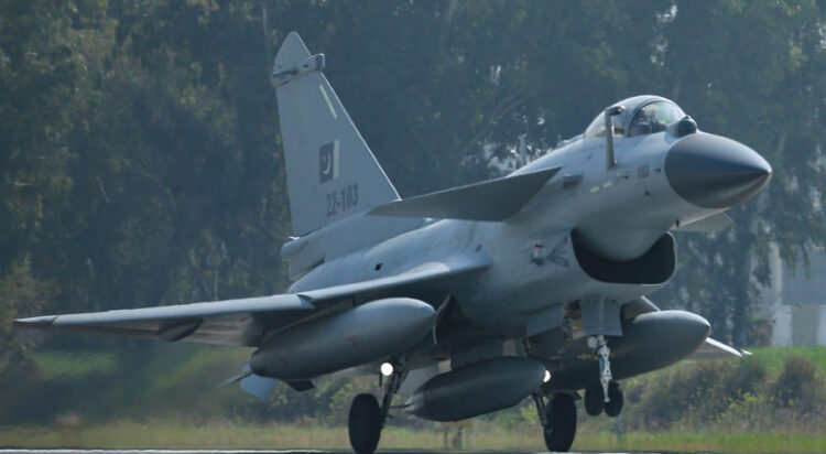 A J-10C of the Pakistan air force (PAF)