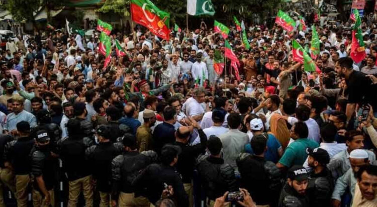 PTI Protest