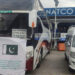 The images shows a general view of Natco’s bus in Gilgit city, Gilgit-Baltistan on November 12, 2024 (Photo courtesy: Facebook/Natco)