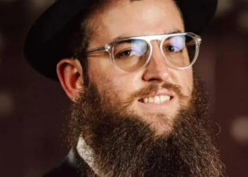 Rabbi Zvi Kogan, a Chabad emissary based in Abu Dhabi (Chabad via BBC)