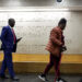 People walk to vote in the 2024 presidential election on Election Day in New York City, New York, U.S., November 5, 2024. REUTERS/Kent J. Edwards