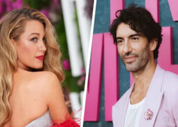 Blake Lively and Justin Baldoni. (Credit: AP)