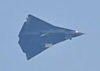 China New Stealth Fighter. Image Credit: X Screenshot.