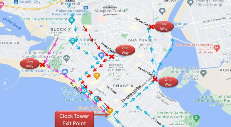 New Year Traffic Plan. PHOTO: EXPRESS