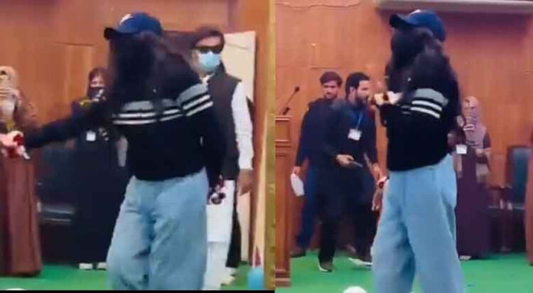 The administration of Gomal University has taken serious notice of an incident involving a student dancing in female attire during a recent event. (Image: Dialogue Pakistan)