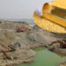 FILE/ Nowshera's district administration launch crackdown against illegal gold mining along the banks of the Indus River in Jabi area in Nizampur on Oct 5, 2024. — Facebook/DCNowshera