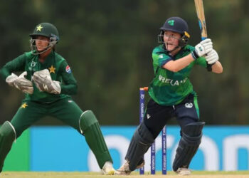 Ireland Women’s U19 team defeated the Pakistan Women’s U19 team by 13 runs using the Duckworth-Lewis-Stern (DLS) method at the Johor Cricket Academy Oval in Malaysia (Image: APP)