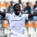 West Indies' Jayden Seales celebrates taking the wicket of Pakistan's Babar Azam during the first Test in Multan
©AFP