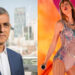 This combo of images shows Mayor of London Sadiq Khan and Taylor Swift (Credit: London Government/ ZUMA Press / Alamy)