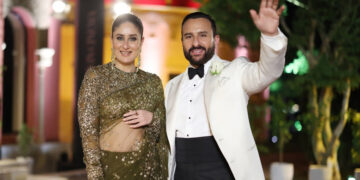 Saif Ali Khan with wife Kareena Kapoor Khan in 2022 (Getty Images for The Red Sea Int)