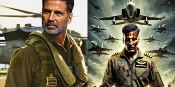 Akshay Kumar in the Sky Force movie. (Image: Courtesy of IMDb)