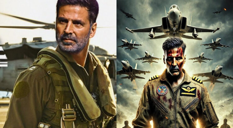Akshay Kumar in the Sky Force movie. (Image: Courtesy of IMDb)