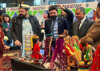 According to the Associated Press of Pakistan (APP), more than a dozen Pakistani firms showcased the country's rich heritage and tourism potential at the Travel & Adventure Show 2025 in New York, US, on January 26, 2025. (@PakistanUN_NY/X)