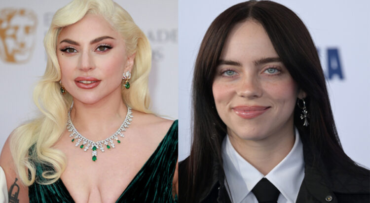 Lady Gaga and Billie Eilish (Image: Shutterstock)