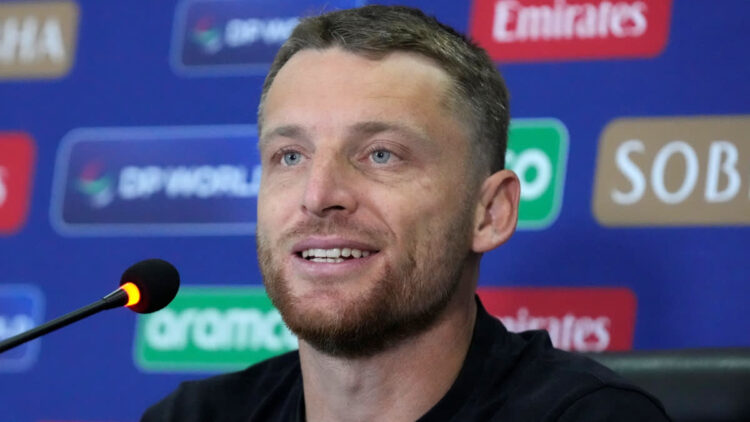 Joss Buttler dejected after losing from Afghanistan: file photo