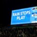 Rain stopped play during AUS v AFG clash of CT 2025 in Lahore: File photo