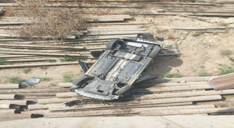 Fatal Crash on ICI Bridge: Industrialist and Son Die After Vehicle Falls Off Bridge (Image: Dawn)