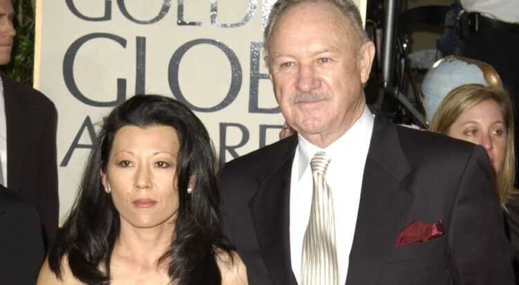 Gene Hackman and wife Betsy Arakawa arrive at the 60th Annual Golden Globe Awards in Beverly Hills, California, in 2003.
Steve Granitz/WireImage/Getty Images