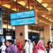 An undated image of people standing at the Jinnah International Airport in Karachi. — AFP/File