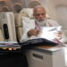 In this file photo, Indian Prime Minister Narendra Modi sitting in an aircraft. — X/Indian Prime Minister's Office