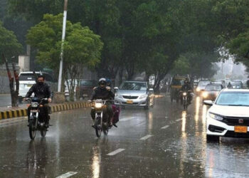 Rain in Karachi