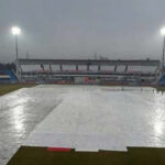 Rain during cricket