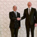 Pakistan Prime Minister Shehbaz Sharif (left) meets President of Azerbaijan Ilham Aliyev in Baku on June 15, 2023. ( Prime Minister's Office/File)