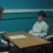 From left: Mark Stanley, Owen Cooper and Stephen Graham in 'Adolescence.' Courtesy of Netflix